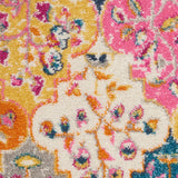 Nourison Passion PSN21 Machine Made Power-loomed No Border Indoor Only Bohemian Vintage Rug Multicolor, Multicolor 100% Polypropylene 99446717382