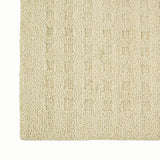 Nourison Perris PERR1 Handmade Woven No Border Indoor Only Contemporary  Rug Ivory, White 100% Wool 99446223463