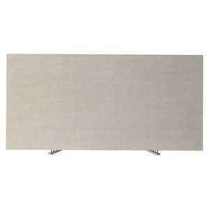 Bernhardt Bernhardt Cornelia Tall Drawer Chest With Nebbia Ash Finish, Brushed Stainless Inlays, 5 Soft-Close Drawers 331118