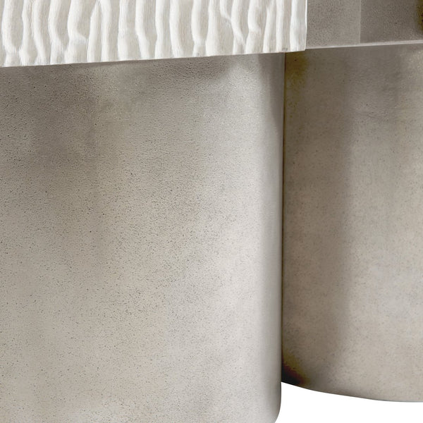 Bernhardt Bernhardt Solaria Bar Cabinet With Weathered Bone Ash & Oak, Nickel Accents, Wine Storage, Led Light 310840