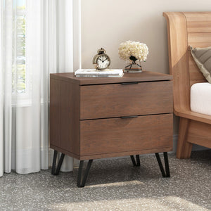 Christopher Knight Home® - Noble House - - 2 Drawer Wide Nightstand