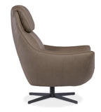 Hughes Swivel Chair Brown CC Collection CC733-SW-075 Hooker Furniture