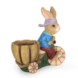 Christopher Knight Home® - Noble House - Raglan Outdoor Decorative Rabbit Planter, Blue and Brown