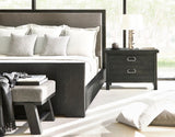 Bernhardt Trianon King Panel Bed in L'Ombre Wood Finish K1816
