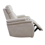 Parker House Parker Living Royce - Fantom Ivory Power Recliner Fantom Ivory 88% Polyester / 12% PU (W) MROY#812PH-FNI