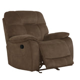 Parker House Parker Living Cooper - Shadow Brown Glider Recliner Shadow Brown 100% Polyester (S) MCOO#812G-SBR