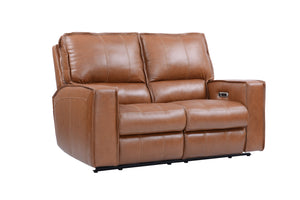 Parker House Rockford - Verona Saddle Power Reclining Sofa And Loveseat Saddle Top Grain Leather With Match (X) Mroc-32ph-vsa