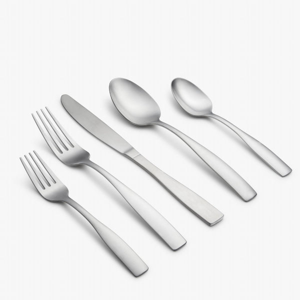 Lenox Cambridge Madison 62-Piece Flatware Set with Wood Tray NO COLOR METAL 263K7CSLG31