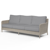 Manhattan Sofa in Canvas Granite w/ Self Welt SW3301-23-5402 Sunset West