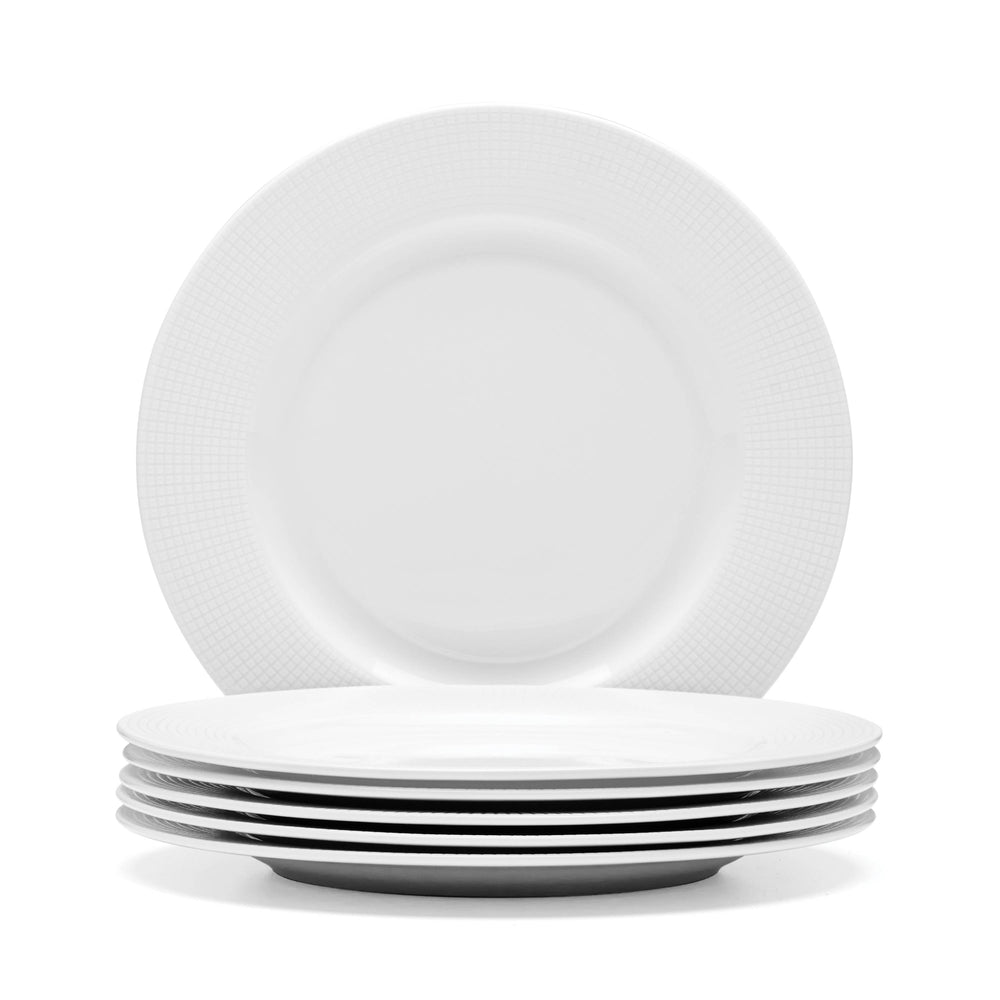 Lenox Tuscany Classics Accent Plates, Buy 4 Get 6 White, WHITE BONE CHINA 896696