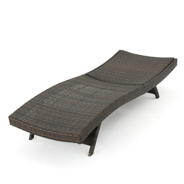 English Elm Christopher Knight Home® - Salem Pe Wicker Chaise Lounge Set – Premium Outdoor Comfort With Mocha Finish, No Assembly Required 52005.00ALUMCAMP2