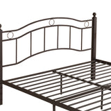 Christopher Knight Home® - Noble House - Bouvardia Contemporary Iron King Bed Frame