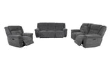 Parker Living Richland - Bristol Grey Power Console Loveseat Bristol Grey MRIC#822CPH-BRGR Parker House