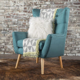 Christopher Knight Home® - Noble House - Tamsin Fabric Mid Century Club Chair