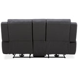 Parker Living Caldwell - Tahoe Charcoal Power Reclining Sofa Loveseat and Recliner Tahoe Charcoal MCAL-321PH-TACH Parker House