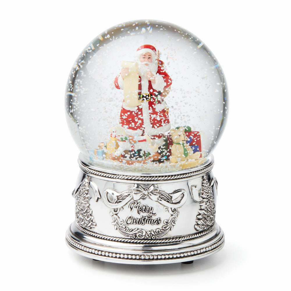 Lenox Reed and Barton Winter Traditions Santa Musical Snow Globe Multi, NO COLOR MULTI 894991