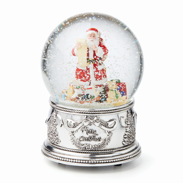 Lenox Reed and Barton Winter Traditions Santa Musical Snow Globe Multi, NO COLOR MULTI 894991