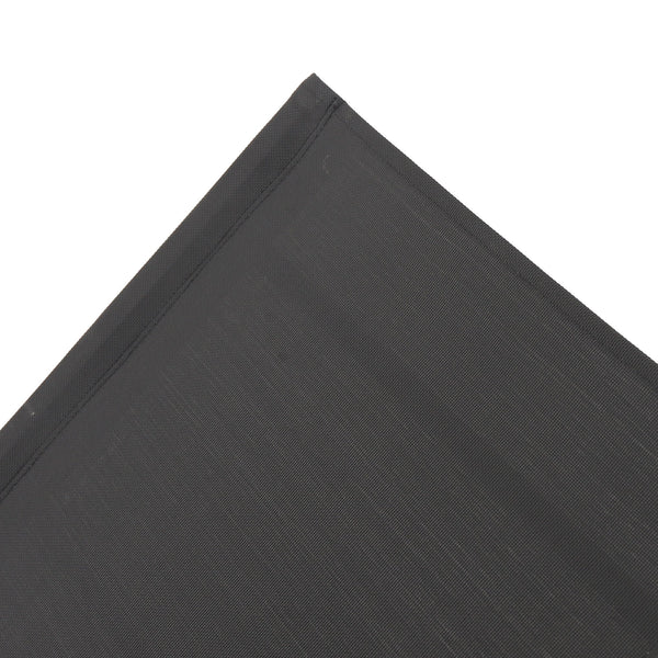 English Elm Christopher Knight Home® - MIA Chaise Lounge with Breathable Mesh Seating and Durable Acacia Wood Frame for Outdoor Relaxation Teak 50.5 L x 27.5 W x 9 H 72209.00BLK