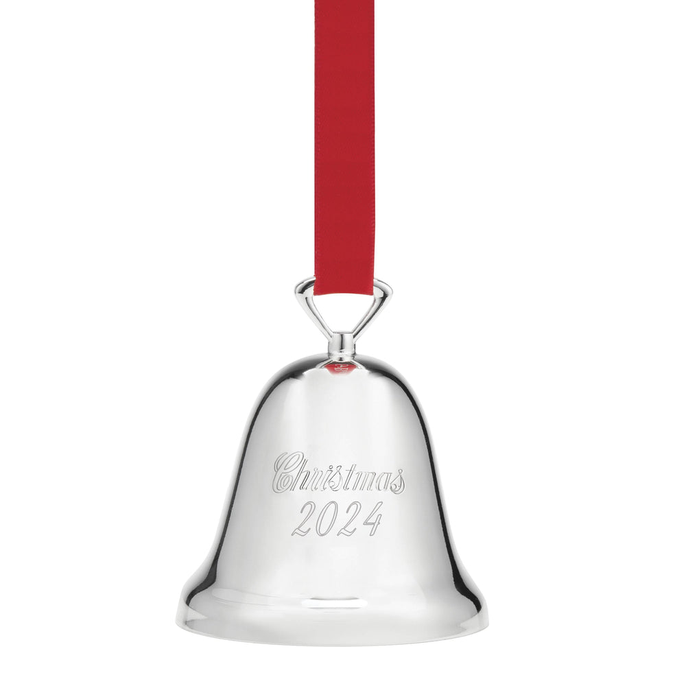 Lenox Reed and Barton 2024 Annual Silverplate Christmas Bell Metallic, SLVR PLATE METAL 895958