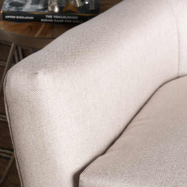 English Elm Club Chair Tufted Back Rubberwood Legs Mid-century Modern Accent Seat for Living Rooms 60751.00WET