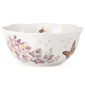 Lenox Butterfly Meadow Ice Cream Bowl Multi, WHITE PORCELAIN 857699