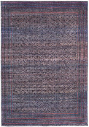 Feizy Rugs Voss Bold Transitional Rug - Vibrant Patterns And Sophisticated Polyester Chenille For Any Space Blue,Pink,Purple Polyester Vos39h8fchlmltg21