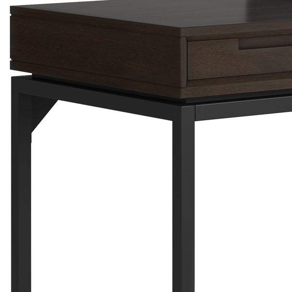 English Elm Banting Mid Century Desk In Hickory Brown - Stylish, Versatile Workspace With Storage & Durability B136P158456