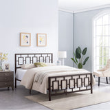 Christopher Knight Home® - Noble House - Claudia Modern Iron Queen Bed Frame