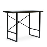 Christopher Knight Home® - Noble House - Glentana Modern Industrial Handcrafted Mango Wood Counter Height Desk, Brown and Black