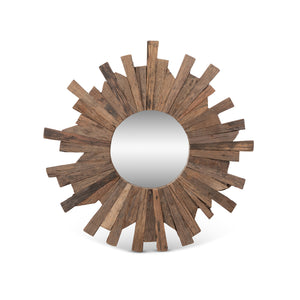 Park Hill Railway Wood Starburst Mirror EWI26011