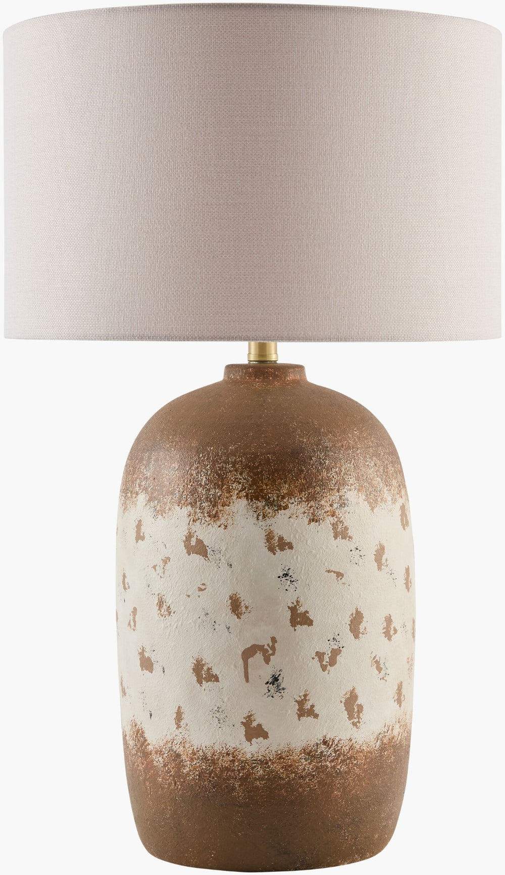 Livabliss Kaari Felt and Metal Accent Table Lamp Warm Ambient Glow for Living Room or Bedroom KAAR-001