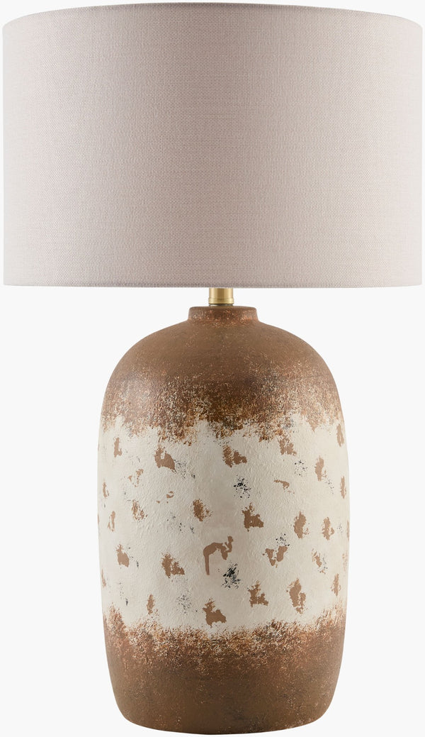 Livabliss Kaari Felt and Metal Accent Table Lamp Warm Ambient Glow for Living Room or Bedroom KAAR-001