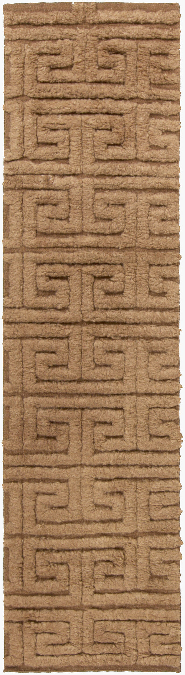 Surya Kabru 2' X 3' Handmade Wool Rug - Modern Decor Essential With Plush Pile & One Year Warranty Brown Wool Kab8001-268