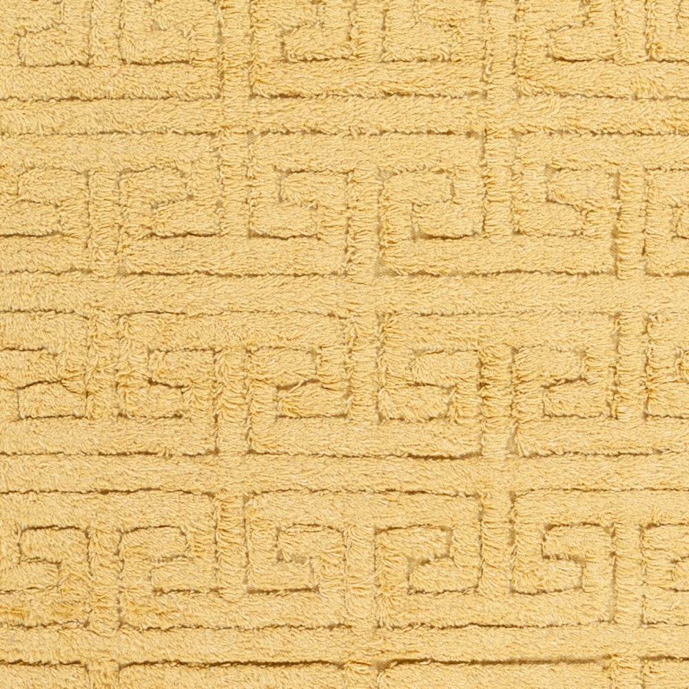 Surya Kabru 2' X 3' Handmade Wool Rug - Modern Decor Essential With Plush Pile & One Year Warranty Mustard Wool Kab8002-58