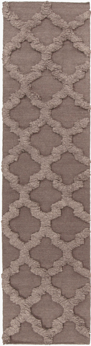 Surya Kabru 2' X 3' Handmade Wool Rug - Modern Decor Essential With Plush Pile & One Year Warranty Charcoal Wool Kab8010-268
