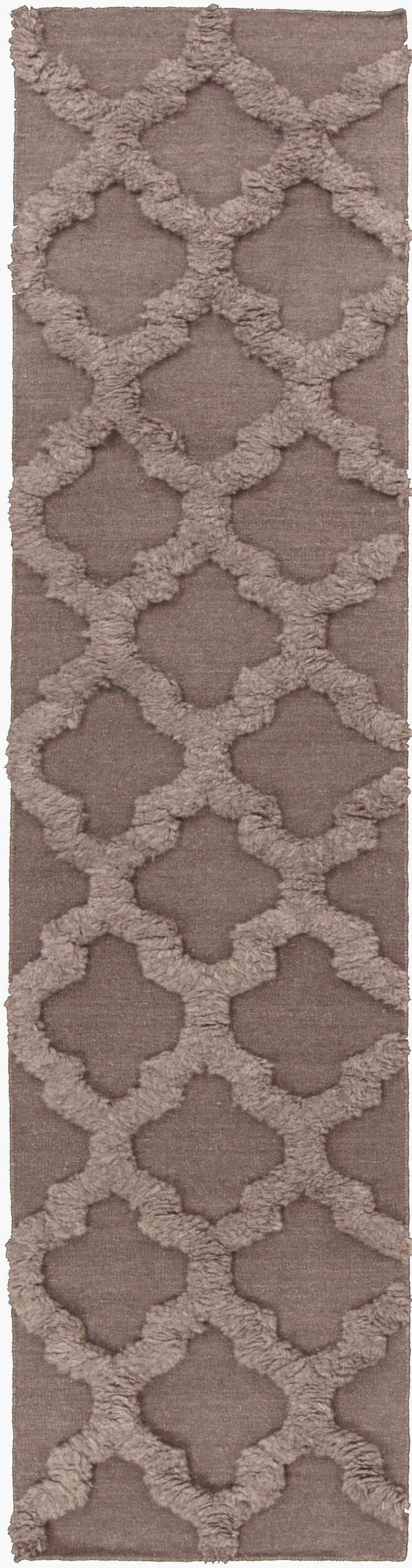 Surya Kabru 2' X 3' Handmade Wool Rug - Modern Decor Essential With Plush Pile & One Year Warranty Charcoal Wool Kab8010-268