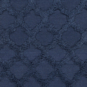 Surya Kabru 2' X 3' Handmade Wool Rug - Modern Decor Essential With Plush Pile & One Year Warranty Navy Wool Kab8011-268