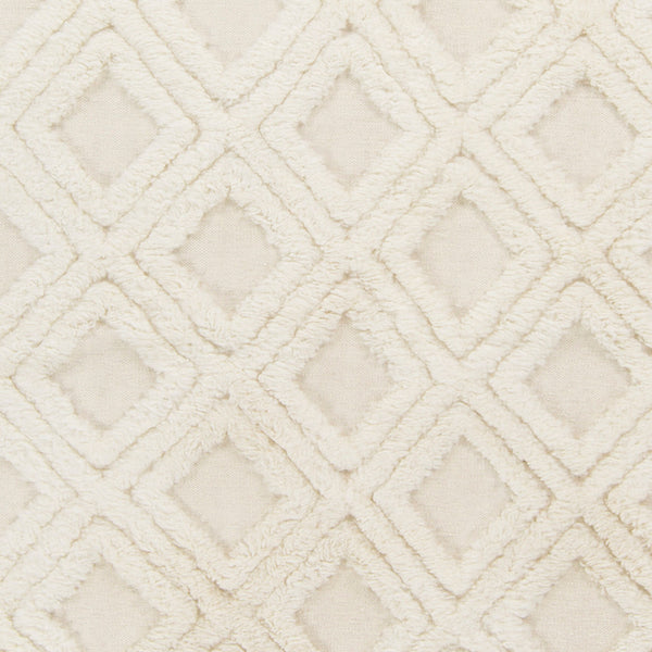 Surya Kabru 2' X 3' Handmade Wool Rug - Modern Decor Essential With Plush Pile & One Year Warranty Cream Wool Kab8018-23