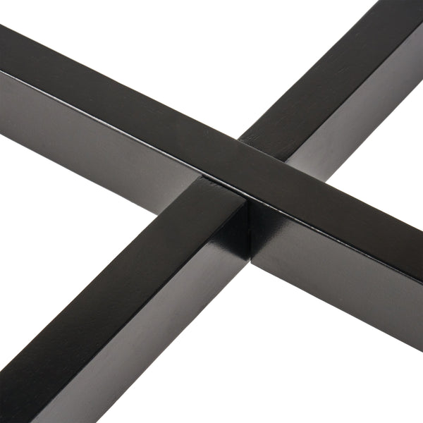 English Elm Christopher Knight Home® - Modern Bar Height Dining Table with Durable High-Pressure Laminate Top and Sleek Rubberwood Legs, Black Finish Cement Grey 65503.00CEM