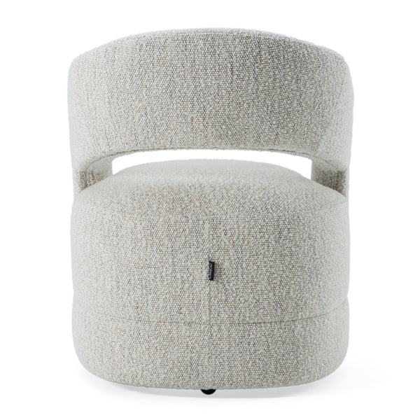 Vig Furniture Modrest Kadoka - Elegant Light Grey Swivel Dining Chair For Modern Spaces & Timeless Comfort Light Grey  Vgkk-kf-y2228-ltgry