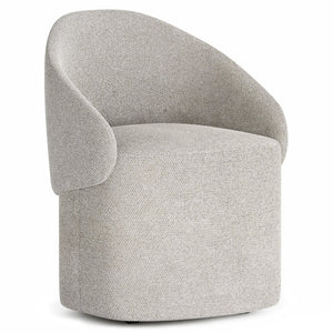 Bernhardt Bernhardt Tempo Barrel Arm Chair — Rustic Modern Swivel Lounge With Hidden Casters, Deep Comfort Seat 346548
