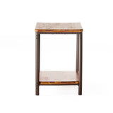 Christopher Knight Home® - Noble House - Ronan Wood Rustic Metal End Table