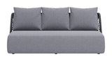 Mekan Sofa Gray 704023 Zuo Modern