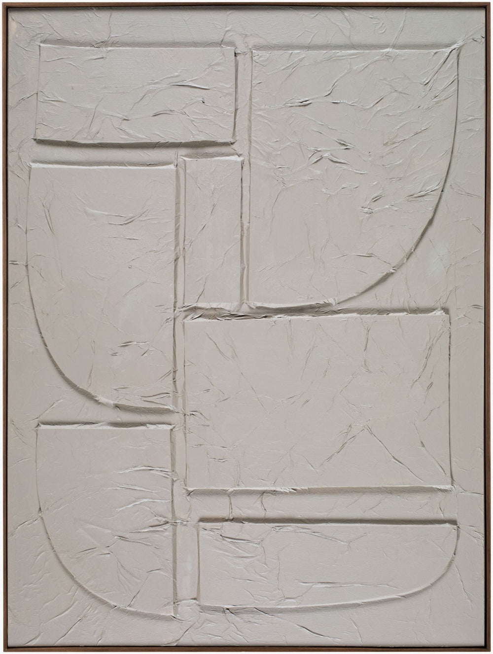 Livabliss Kako Hand-painted Framed Wall Art Minimalist Contemporary Piece for Modern Interiors KAKO005-36482