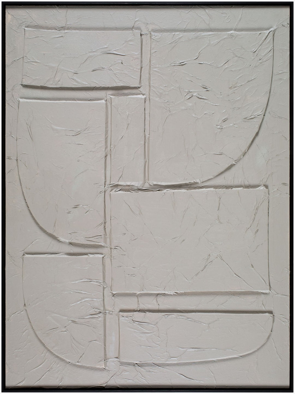 Livabliss Kako Hand-painted Minimalist Framed Wall Art for Living Room or Hallway Decor KAKO006-36482
