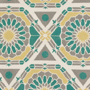 Surya Kaleidoscope 2' X 3' Handmade Wool Rug - Vivid Geometric Patterns For Timeless Home Style & Comfort Olive Wool Kal8001-58