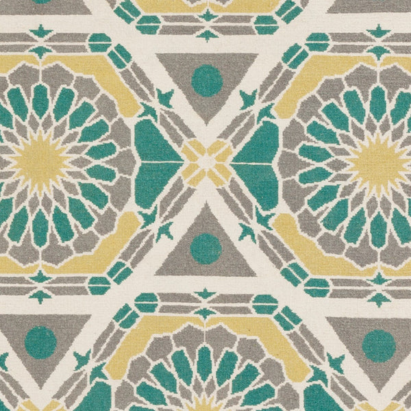 Surya Kaleidoscope 2' X 3' Handmade Wool Rug - Vivid Geometric Patterns For Timeless Home Style & Comfort Olive Wool Kal8001-58