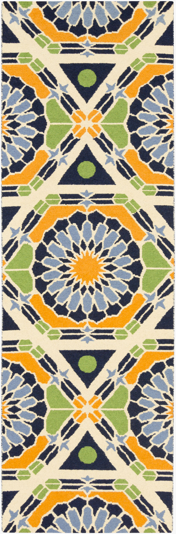 Surya Kaleidoscope 2' X 3' Handmade Wool Rug - Vivid Geometric Patterns For Timeless Home Style & Comfort Ivory Wool Kal8002-268