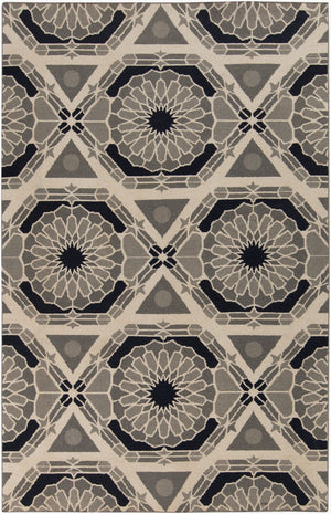 Surya Kaleidoscope 2' X 3' Handmade Wool Rug - Vivid Geometric Patterns For Timeless Home Style & Comfort Beige Wool Kal8004-811