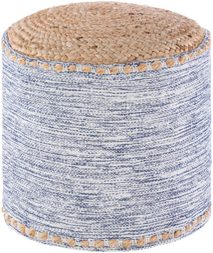 Kai KAPF-001 16"H x 18"W x 18"D Pouf KAPF001-181816 Livabliss Surya